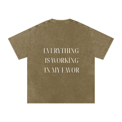 Everything Is Working in My Favor Oversized Tee