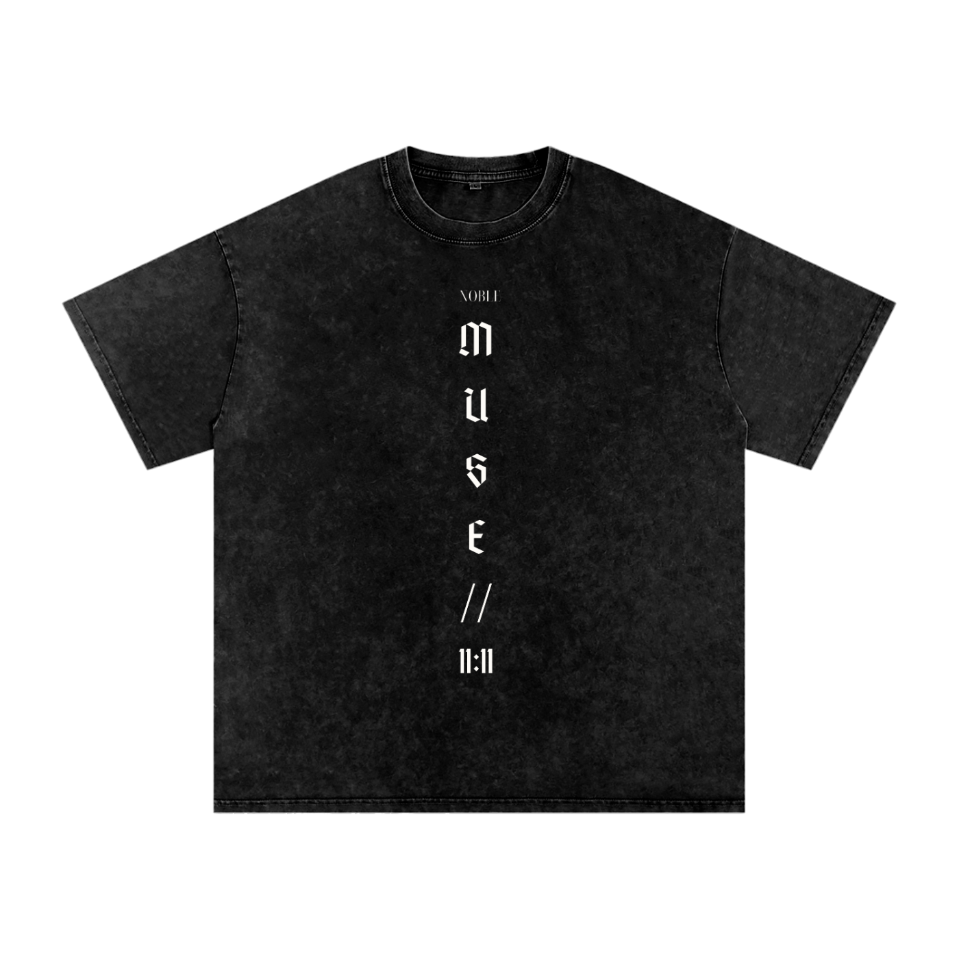 Everything Is Working in My Favor Oversized Tee – Washed Black
